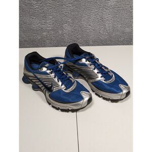 Nike Men's Shox Turbo 8 Shoes 344951-401 Blue Silver Sneaker Shoes Size US 11.5